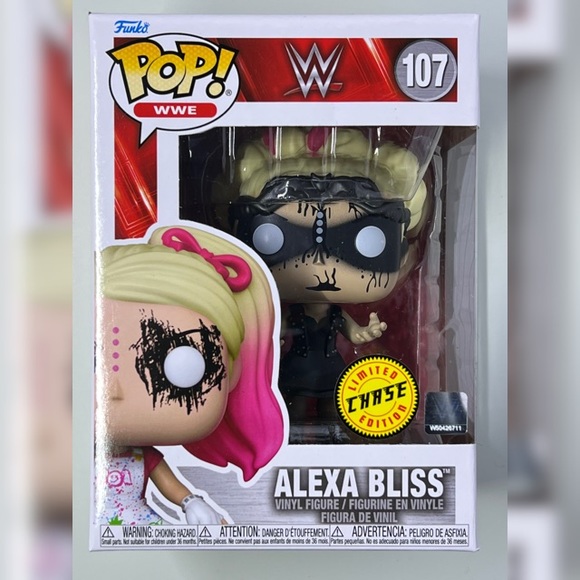 Funko Toys Funko Pop Wwe Alexa Bliss Chase Black Dress Variant 22
